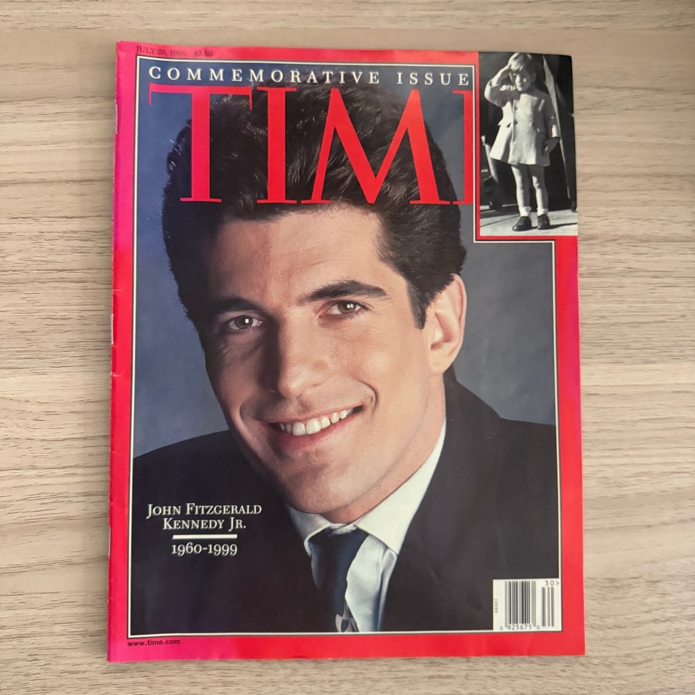 Time Magazine John F Kennedy Jr Commemorative Issue July 26 1999 Mint Condition‎